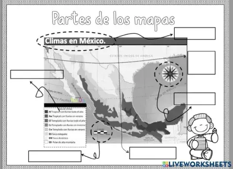 Partes del mapa
