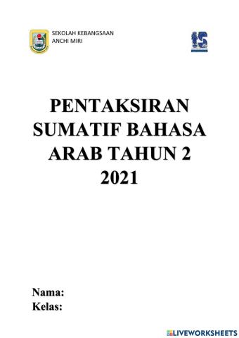 Pentaksiran Sumatif Tahun 2