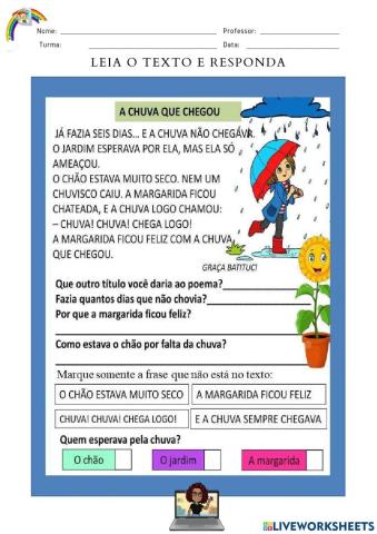 Interpretação de texto