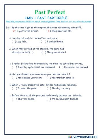 Past simple or Present perfect