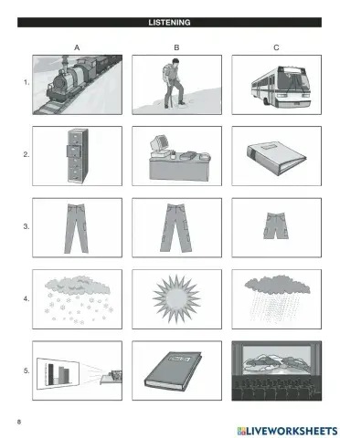 Practice test 004 listening part 1