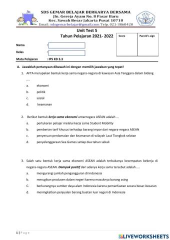 Unit test tema 5 ips