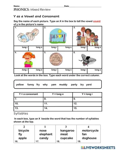 Phonics Review