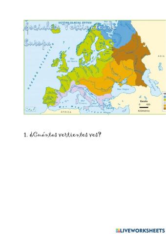 Vertientes de Europa