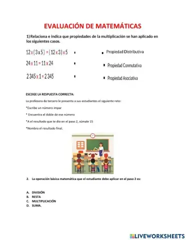 Multiplicación y división