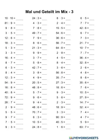 RF - Mal und Geteilt 3