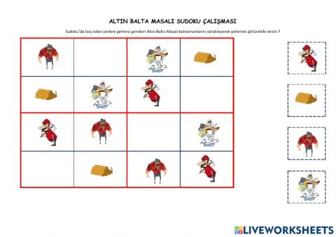 Golden Ax sudoku from easy to hard