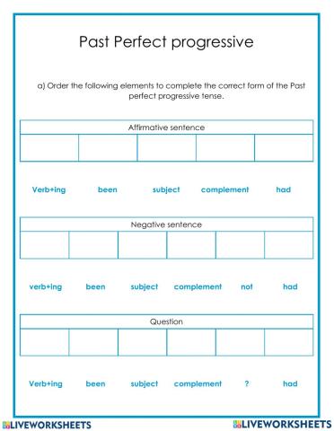 PAST PERFECT CONTINUOUS PART-3