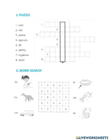 Puzzle & word search