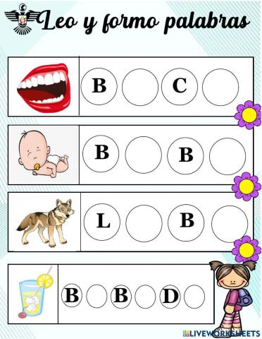 Completar las palabras