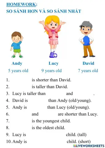 G6 - U5 - So sanh hon va so sanh nhat