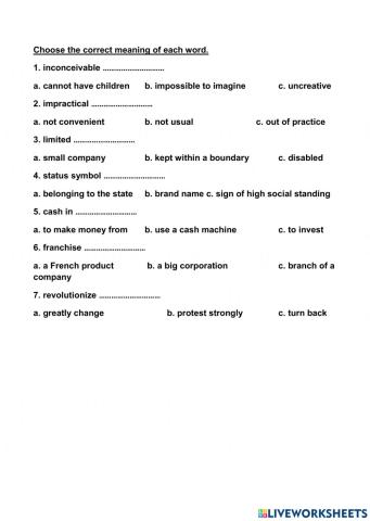 Mega goal 1-Vocab. 08