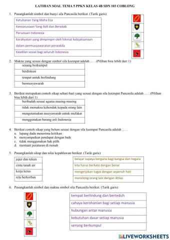 Latihan Soal PPKn Tema 5