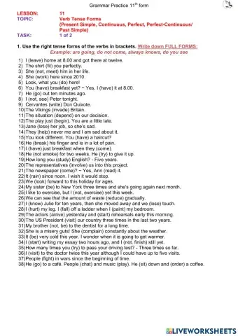 L11 Past Simple and others