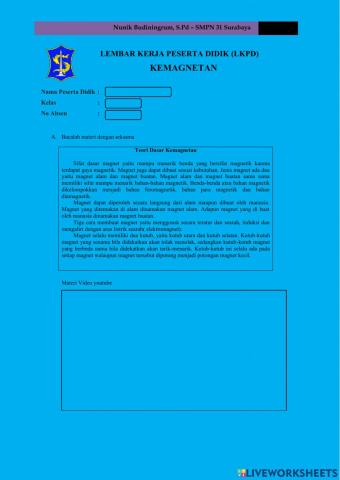 E lkpd kemagnetan