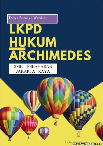 Lkpd hukum archimedes
