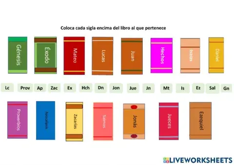 Los libros de la Biblia