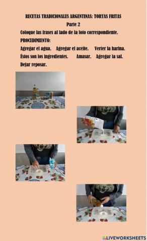 Cocinando tortas fritas parte 2