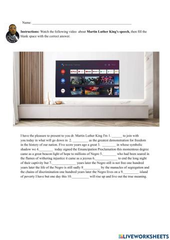 Martin Luther King-s specch