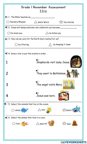 November Assessment IDU DJ