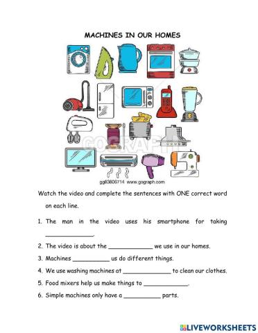 Machines in our homes