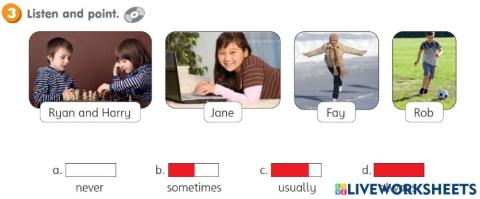 Listening Smart Junior 4, p. 13, ex 3