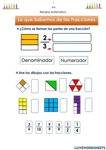 Noción de Fracción
