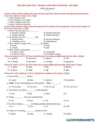 Ktgk1-ilearn-grade 6
