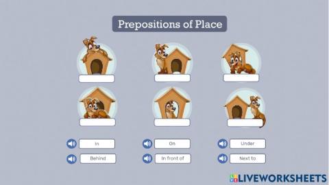 Prepositions of Place 4AB