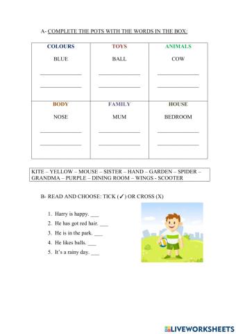 PRACTICE FINAL EXAM - KIDS 1