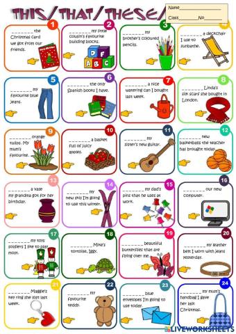 This That These Those