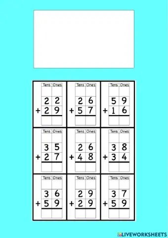 Addition with regrouping