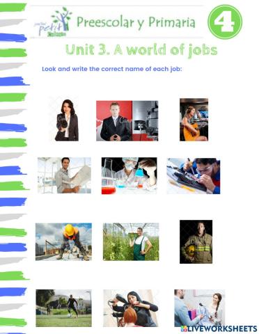 A world of jobs