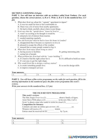 Pet listening part 1-2