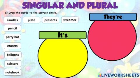 Singular and Plural