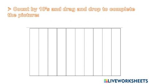Skip counting by 10s