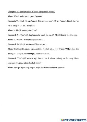 Mega Goal 1-Grammar 10