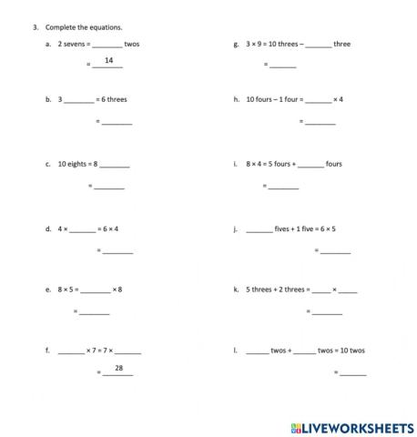 Mulriplication M3 L1