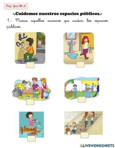 Cuidemos nuestro espacios publicos