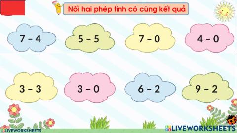 Phiếu bài tập Toán tuần 11 - số 1