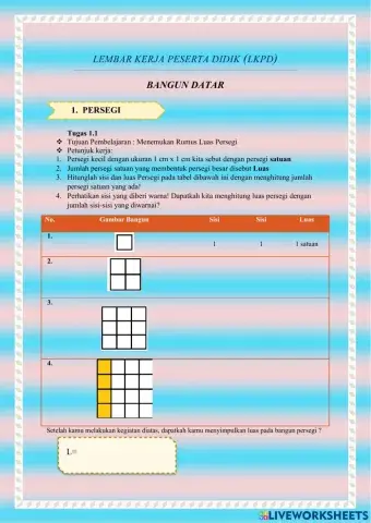 Lkpd bangun datar