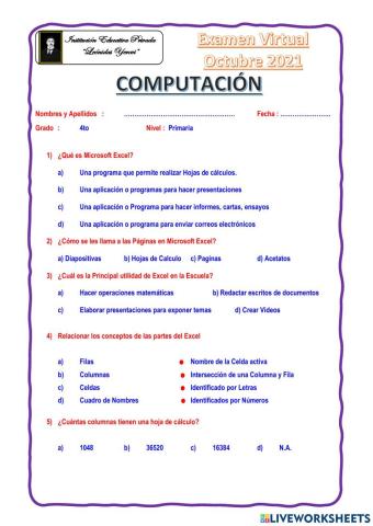 Computación 4to Primaria
