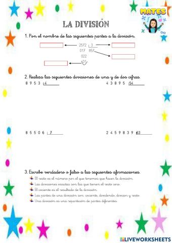 Divisiones
