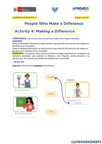 People who make a difference