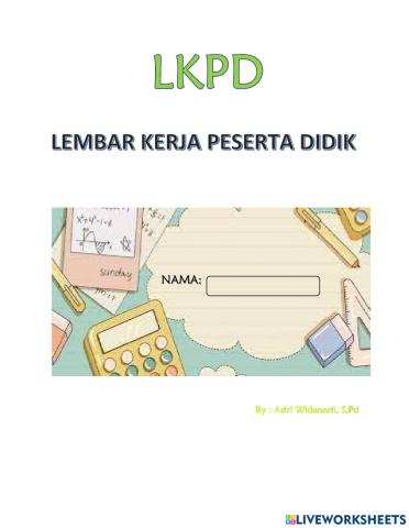 Lembar Kerja Peserta Didik