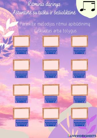 Aštuntinė su tašku ir šešioliktinė