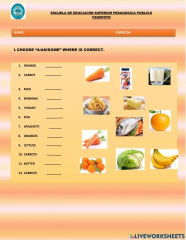 COUNT and NONCOUNT NOUS