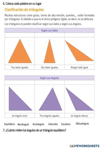 Triángulos y cuadriláteros
