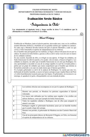 Comprensión de lectura