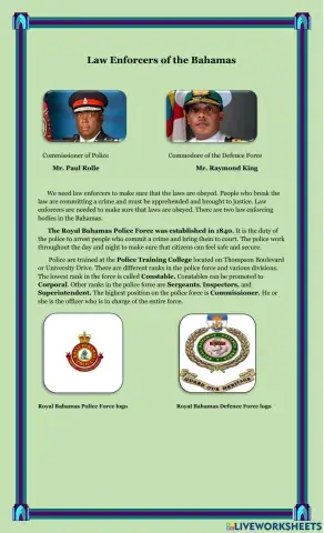 Law Enforcers of the Bahamas